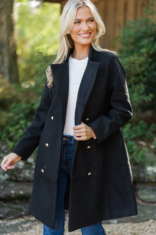 City Streets Black Coat purpose