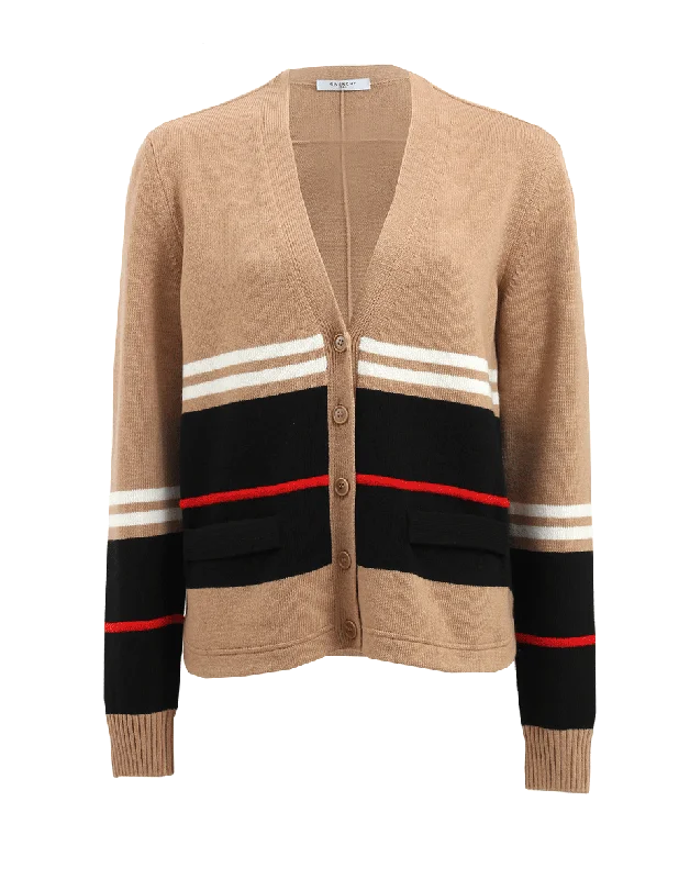 V-Neck Cropped Cardigan Rugged Women's Outdoor 