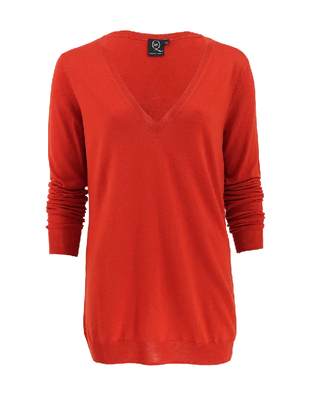 V-Neck Side Zip Jumper Dapper Women's Bow - adorned