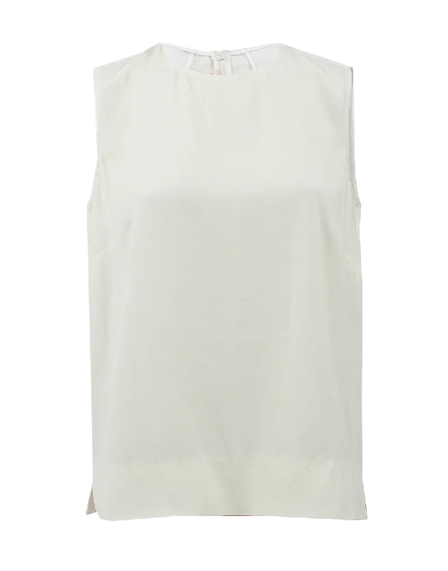 Satin Tank Top Gym