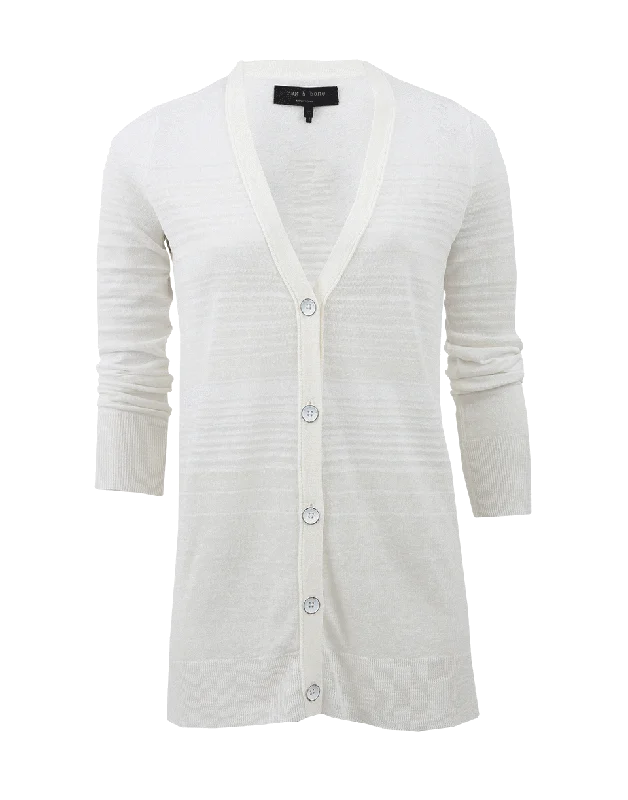 Textured Denise Cardigan Feminine Women's Soft 