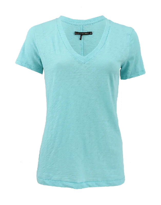 The Jackson V-Tee Edgy Women's Punk