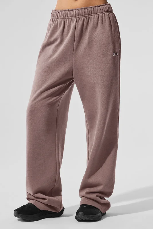 Accolade Straight Leg Sweatpant - Mushroom Disco
