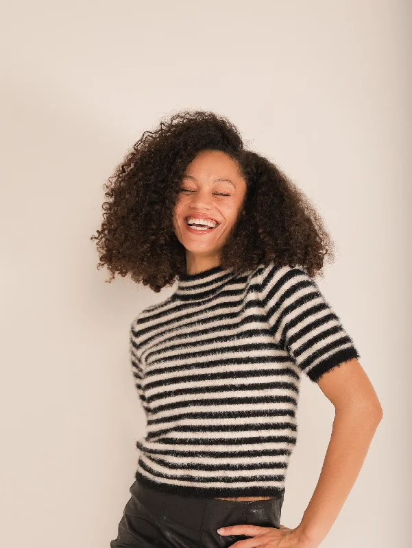 Taylor Striped Sweater Cozy Women's Winter