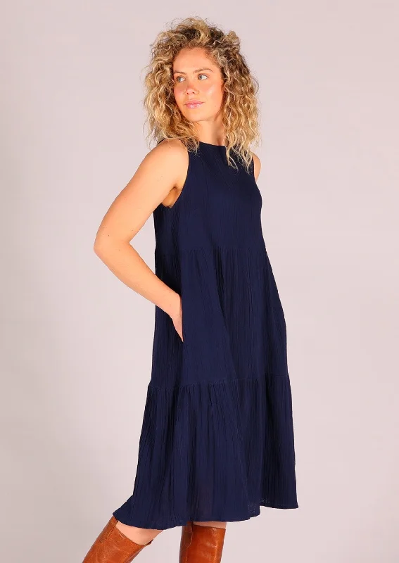 Tully Dress Ocean Cavern Classic Women's Pin - striped