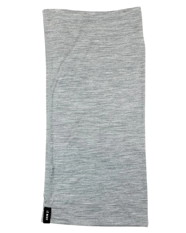 Le Bent Ultralight Neck Gaiter - Heather Grey Gym