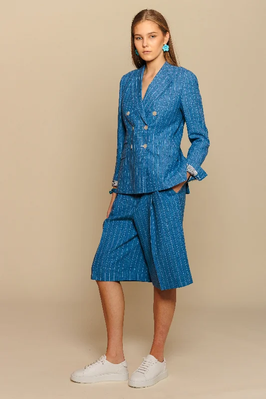 Blazer "SOHO" / Superfine Wool, Linen & Silk by Solbiati performance