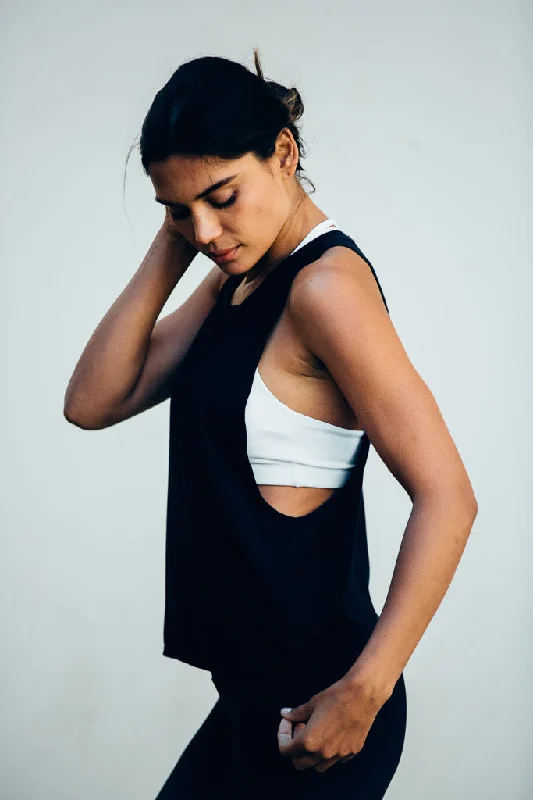Riley Cropped Tank Dynamic Women's Moto