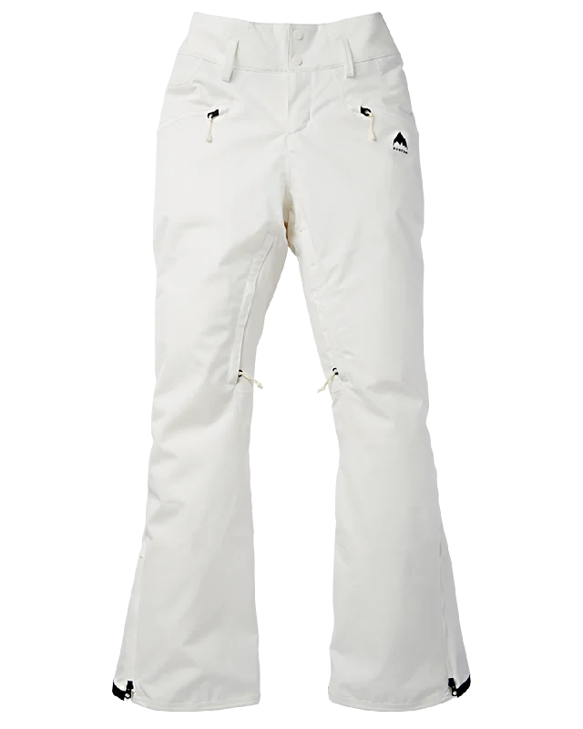 Burton Women's Marcy High Rise Stretch 2L Snow Pants - Stout White Elegant Women's Formal 