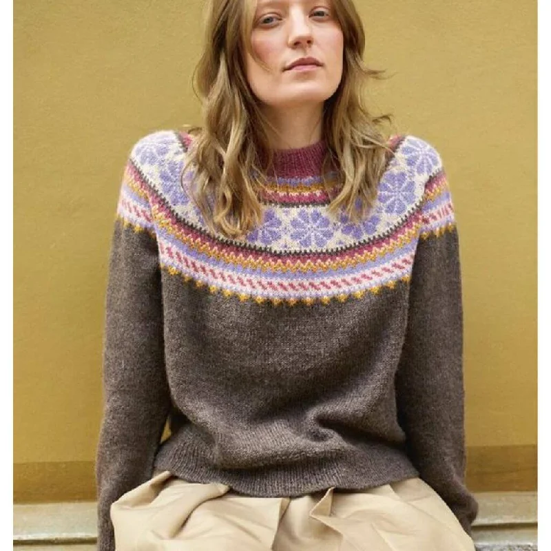 Damen Pullover Blumen Strickanleitung - Sandnes Garn (Heft) Cozy Women's Sherpa - lined Damen Pullover Blumen Strickanleitung - Sandnes Garn (Heft) Cozy Women's Sherpa - lined