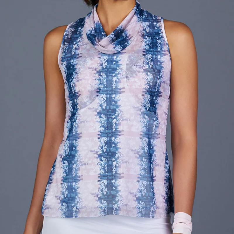 NY Square Sheer Layer Top Refined Women's Velvet
