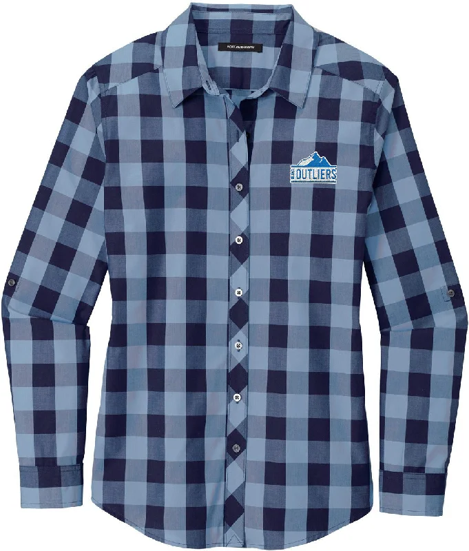 Port Authority Ladies Everyday Plaid Shirt Athletic Women's High - 
