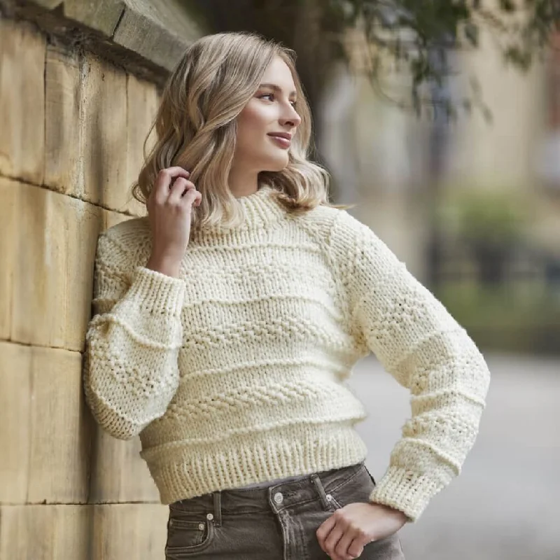 Mustermix Pullover Strickanleitung - Rowan (Heft) Athletic Women's 