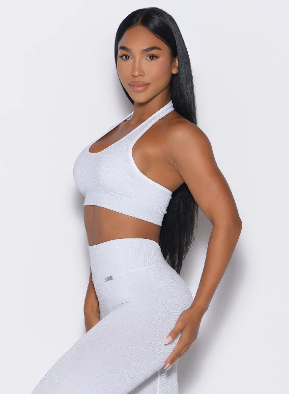 Shimmer Backless Bra European