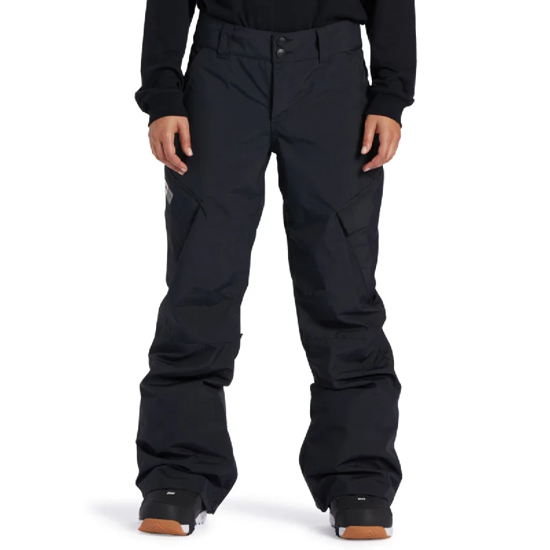 DC Womens Nonchalant 2024 Snowboard Pants - Black Hip Women's Retro