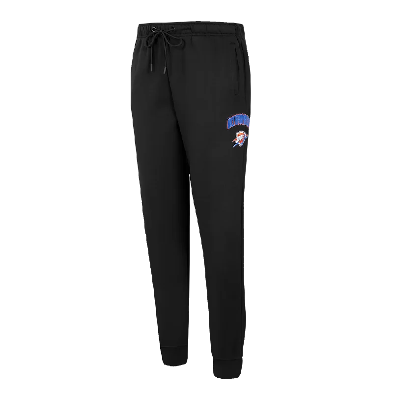 NBA OKLAHOMA CITY THUNDER CLASSIC WOMEN'S SWEATPANT (BLACK) Australian Beach