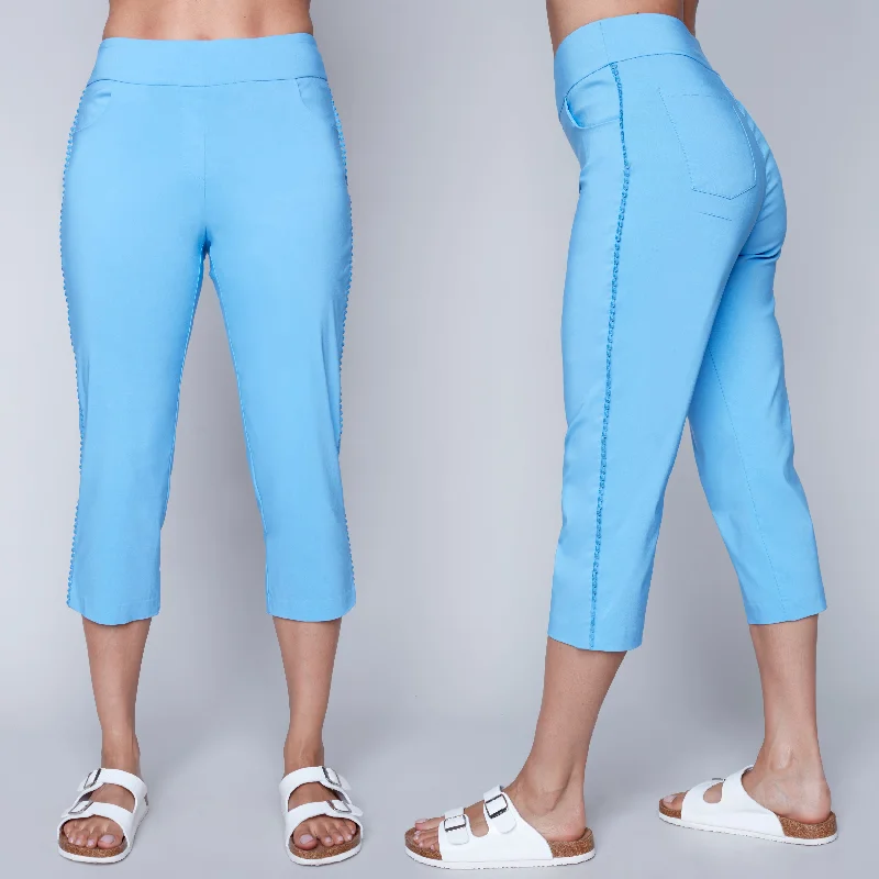 Carre Noir Blue 3/4 Pant -Sky Blue Cool Women's Skate