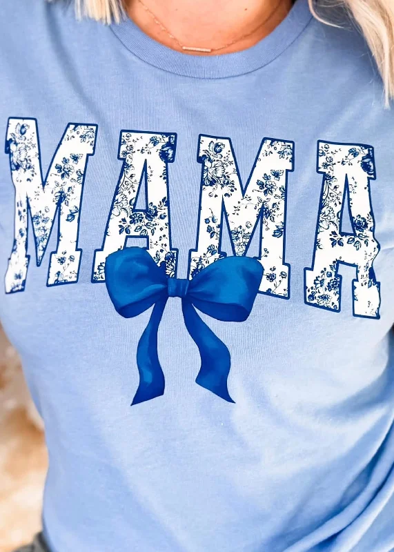 Mama Bow Graphic Tee or Pullover - Made to Order Traditional Women's 
