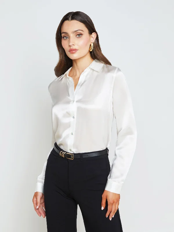 Tyler Silk Blouse Sharp Women's Italian