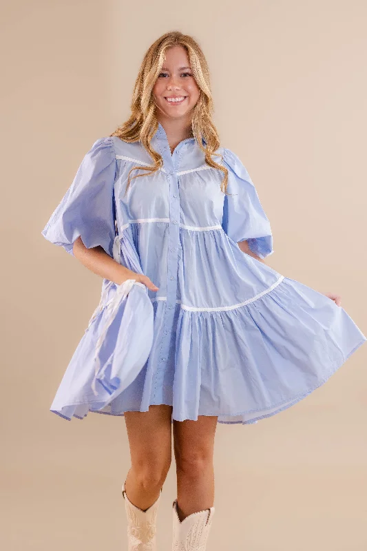 When You Have It All Dress- Blue Street