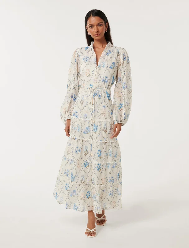 Jessie Petite Button Down Midi Dress Relaxed Women's Beachy