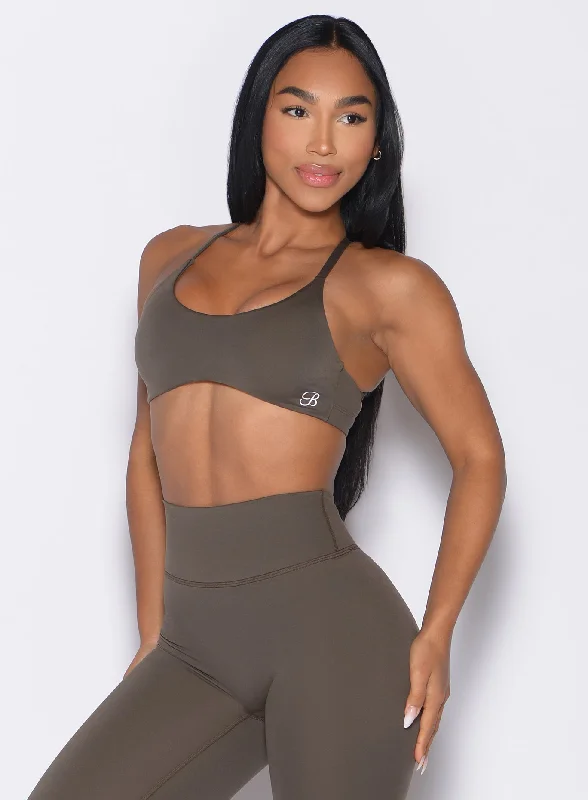 Passion Sports Bra Preppy Women's College