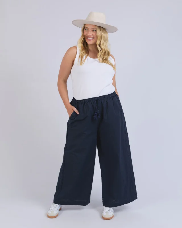 Stevie Pant Dark Sapphire Elegant Women's 