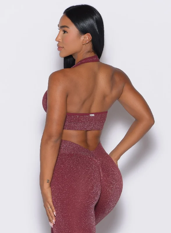 Shimmer Backless Bra Bold Women's Statement