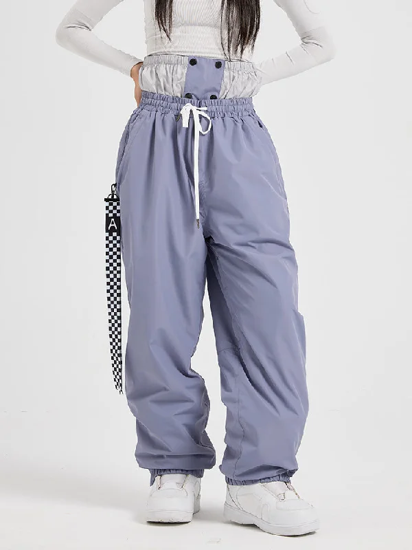 Women's RAWRWAR Freestyle Baggy Cargo Snow Pants Relaxed Women's Beachy