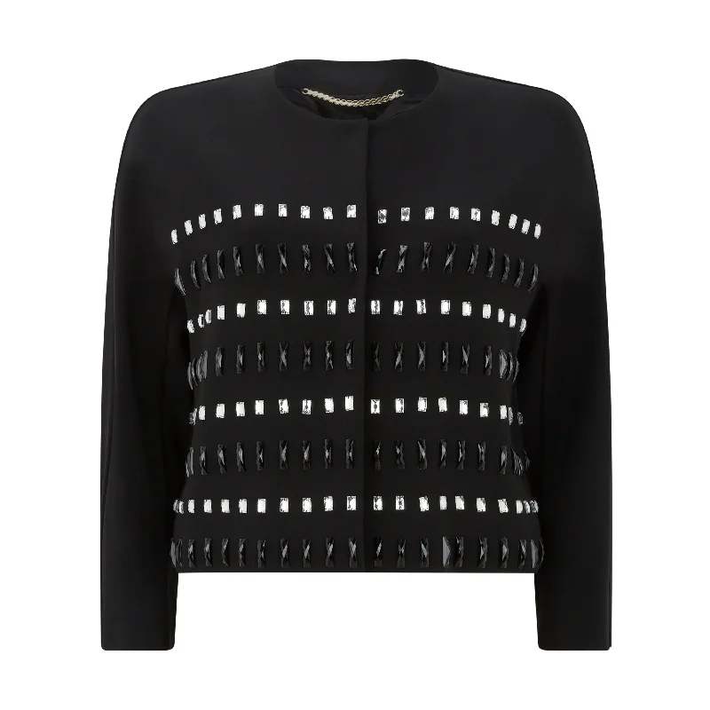 Manto Tailored Cady Jacket Geometric