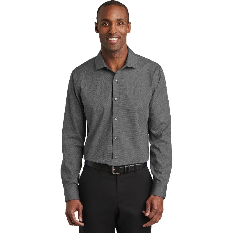 CLOSEOUT - Red House Slim Fit Nailhead Non-Iron Shirt Scandinavian