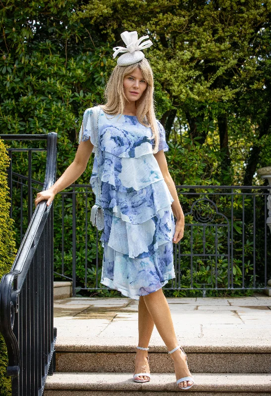 Rose Tiered Dress Contemporary 