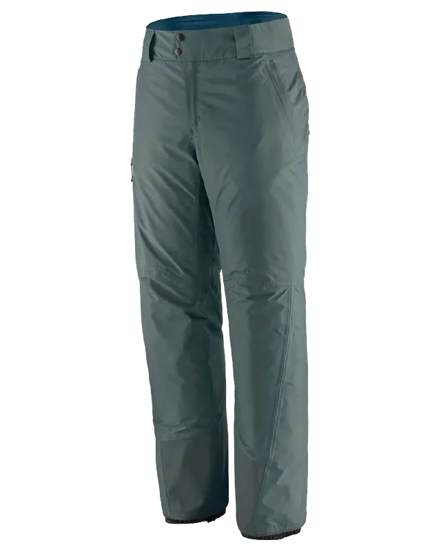Patagonia Insulated Powder Town Pants - Nouveau Green Trendy Women's Oversized
