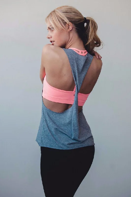 Twist Tank Stylish Women's Neon