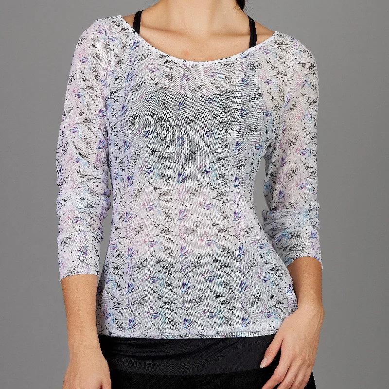 Willow Sheer Pullover Monochromatic All - in - one