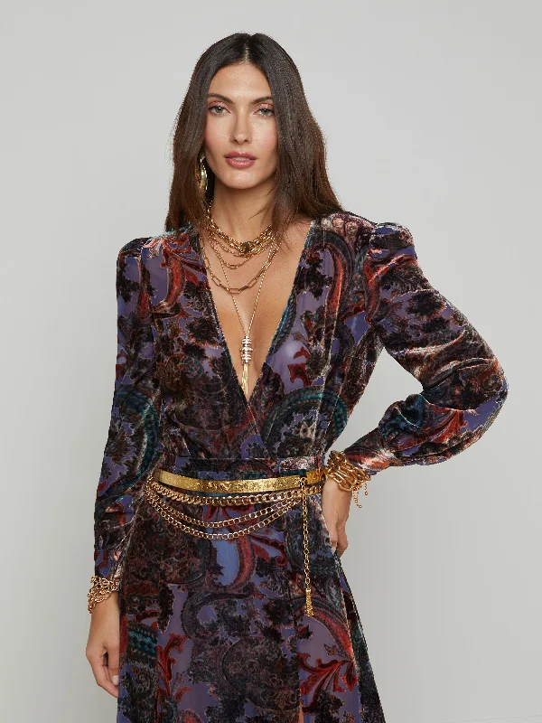 Lady Velvet Bodysuit Laid - back Women's Vibe