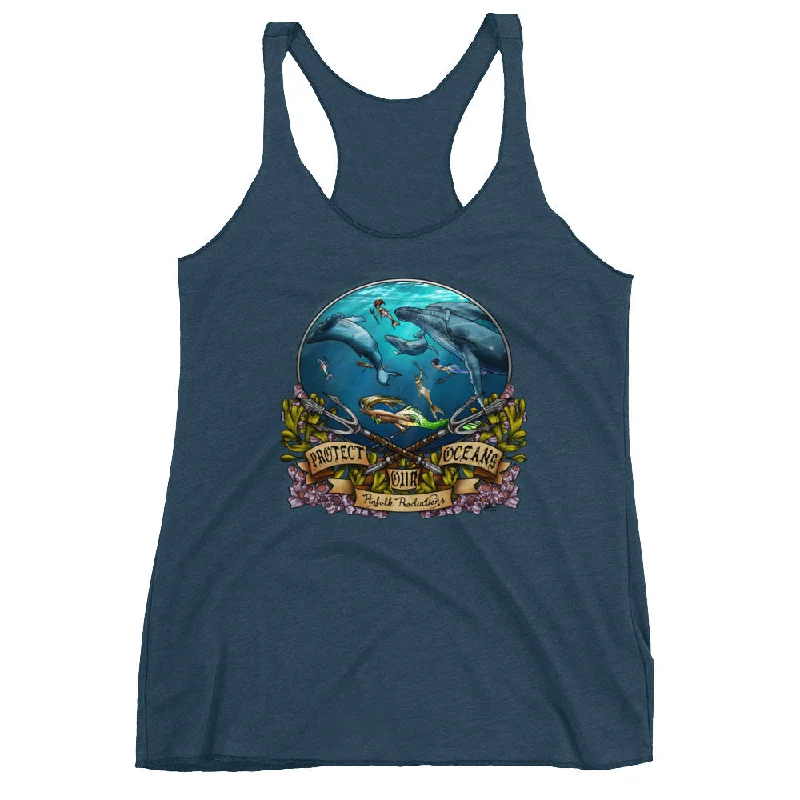 Pod Protectors Racerback Tank Rugged Women's Outdoor 