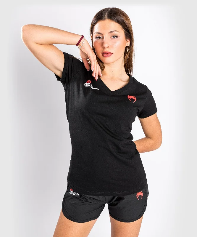 UFC Venum Performance Institute T-Shirt - For Women - Black Elegant Women's 