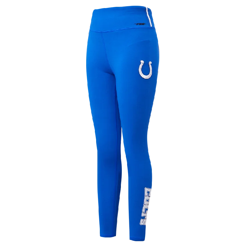 NFL INDIANAPOLIS COLTS CLASSIC WOMEN'S JERSEY LEGGING (ROYAL BLUE) Sharp Women's Italian