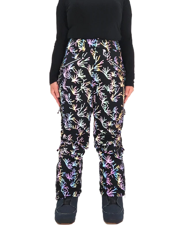Nobody's Princess Zali Women's Snow Pant Short - Iridescent Sophisticated Women's 