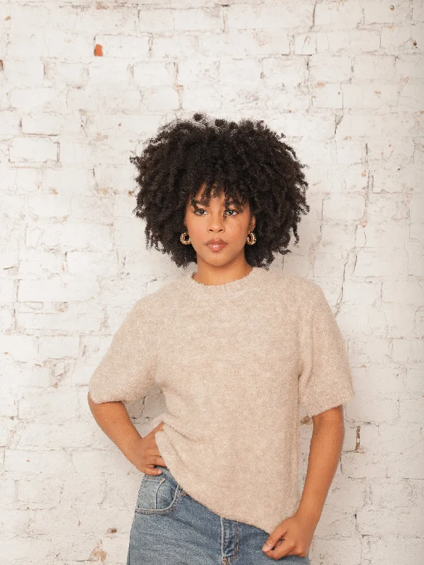 Cecilia Sweater Short Sleeve Earthy Women's 