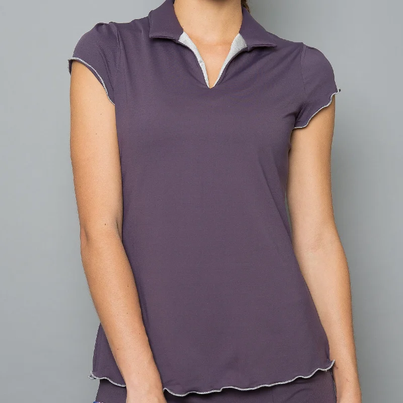 Mystical Collar Top (violet) Youthful Women's Pop