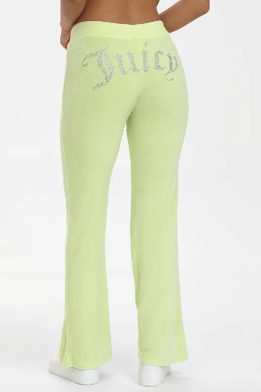Big Bling Towel Terry Track Pants Contemporary 