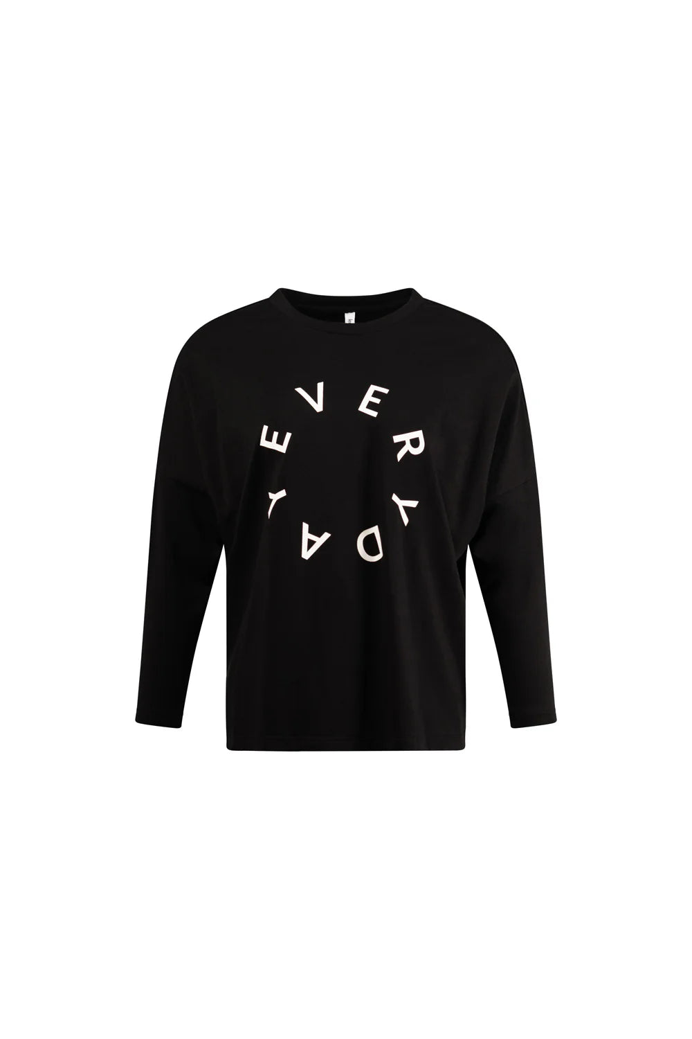 Everyday Top Black Preorder Early Feb Laid - back Women's Style