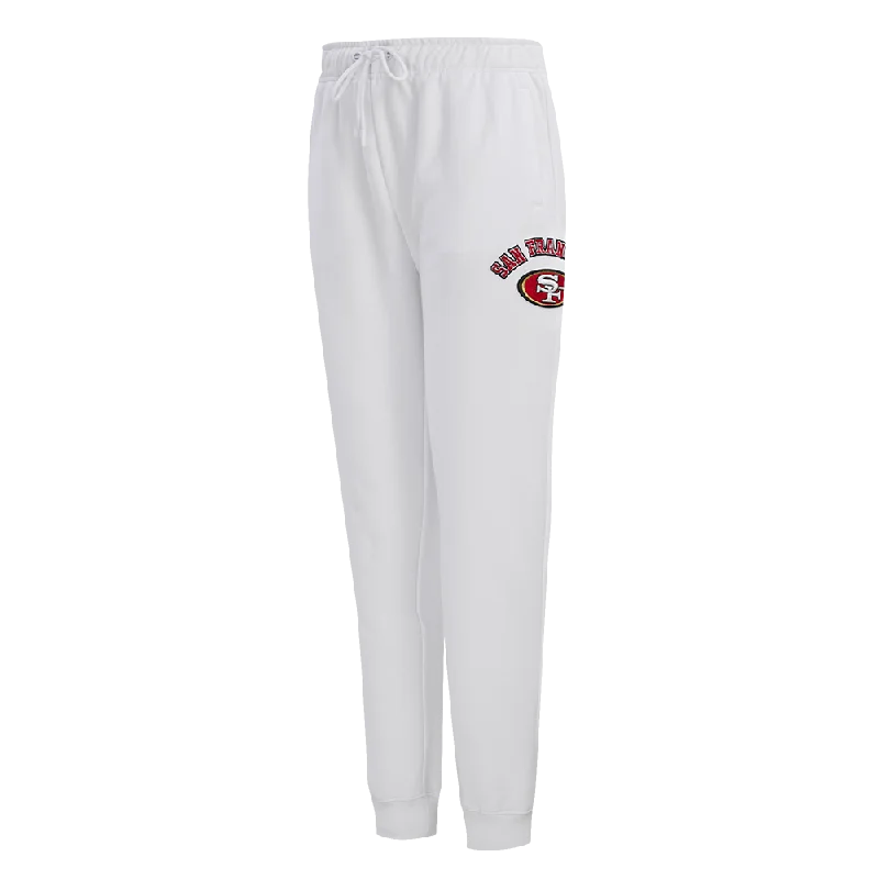 NFL SAN FRANCISCO 49ERS CLASSIC WOMEN'S SWEATPANT (WHITE) purpose