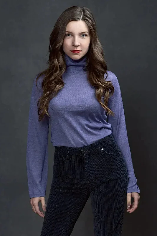 Suzan  H-neck Woman Pullover Alpaca Elegant Women's Formal 