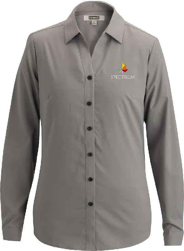 Edwards Ladies Ultra Stretch Sustainable Blouse Dynamic Women's High - energy
