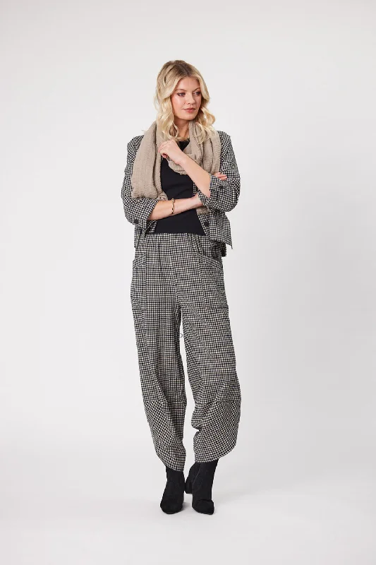 Lenore Pant Gingham purpose