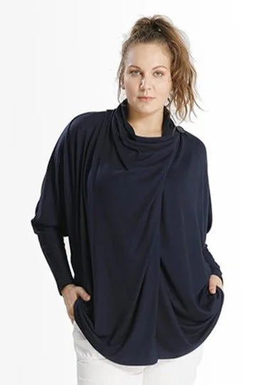 Milly Drapey Wrap Cardigan Dapper Women's Bow - adorned