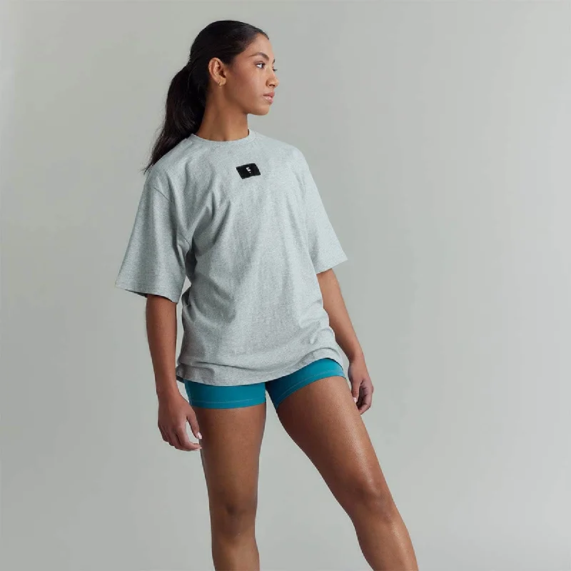 Oversize Tee Grey Marle Compression